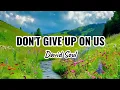 Don't Give Up On Us - David Soul | lyrics