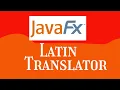 14 02 Latin translator JavaFX Starting Out With Java