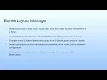 BorderLayout Manager Lecture 40 AWT Programming II