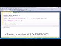 sql server money format Ex XXXXXX10 99
