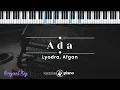 Ada - Lyodra, Afgan (KARAOKE PIANO - ORIGINAL KEY)
