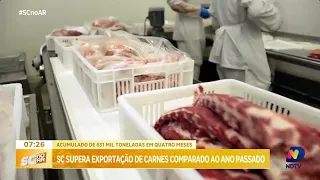 Exportação de carne em Santa Catarina registra melhor resultado do ano