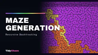 Maze Generation Visualized Recursive Backtracking Algorithm Satisfying