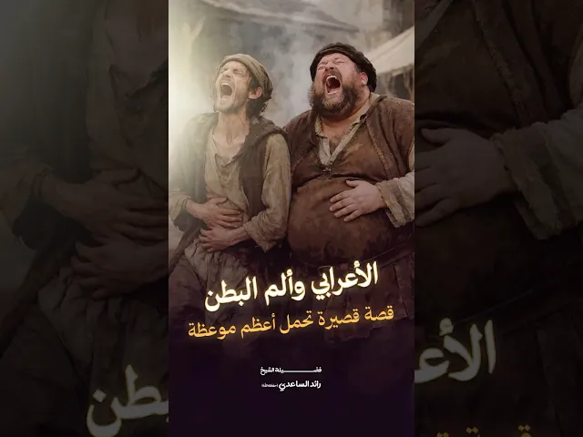 ⁣بطن الغني وبطن الفقير #الشيخ_رائد_الساعدي