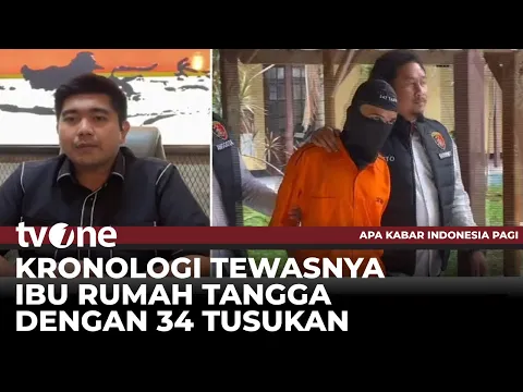 Kronologi Tewasnya Ibu Rumah Tangga dengan 34 Tusukan
