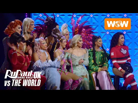 Video Thumbnail: RuPaul's Drag Race UK vs The World | Season 3 Official Trailer | WOW Presents Plus