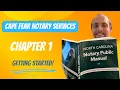 North Carolina Notary Public Manual Chapter 1 - Getting Started