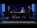 Modernizing Army Software Acquisition With DASA SAR Margaret Boatner and PEO IEW S BG Ed Barker