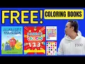 FREE COLORING BOOKS TRACING NUMBERS FLASH CARDS LEARNING MATERIALS FOR KIDS READY TO PRINT