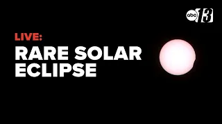 LIVE Rare solar eclipse visible across the Northern Hemisphere