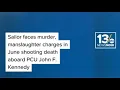 Sailor faces murder manslaughter charges in June shooting death aboard PCU John F Kennedy
