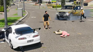 راعي السوبرا يستفز والد راعي الشاص ويتعدي عليه بالضرب لكن تشتعل نار أنتقام الشاص قراند 5 GTA V 