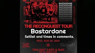 Bastardane live in Portland Oregon Twilight Cafe Bar August 28 2024