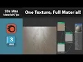 One Texture Full Material Corona Renderer 3ds Max Tutorial