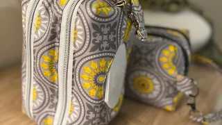 Baby Diaper Pouch with 2 Zippers