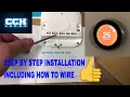 NEST LEARNING THERMOSTAT INSTALLATION - How To Wire
