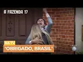 Lagu Dudu volta para a Sede e comemora: 'Obrigado, Brasil' | A Fazenda 17