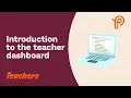 Prodigy Teachers Introduction to the teacher dashboard