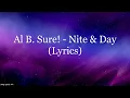 Al B. Sure! - Nite & Day (Lyrics HD)
