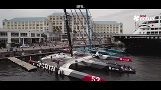 ARKEA ULTIM CHALLENGE – Brest Jan 24-27 Tasmania, Cape Leewin, Cape Town Repairs x3 Busy Ashore