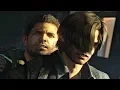 Resident Evil 6 - Chris VS Leon Fight Cutscene (4K 60FPS)