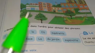 تعبير كتابي المقطع 3 من المحور الاول وصف الحي وحل ص 39 Production écrite Un Quartier 4AP Tout Court 
