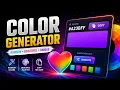 How to create Color generator using Html css and JavaScript