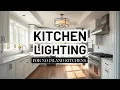 Kitchen Lighting Ideas for Kitchens Without Islands