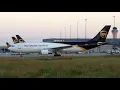 UPS Airbus A300 departs DFW Airport June 13 2024