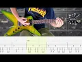 NO GOOD ATTACK THE RADICAL Pantera Guitar TAB | Lesson | Tutorial | Cover