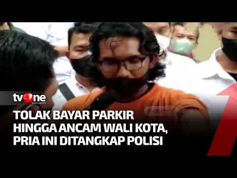 Videonya Viral di Medsos, Pengemudi Tolak E-Parking Ditangkap Polisi