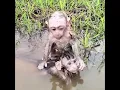 Download Lagu Monkey mom teaches her baby monkey to swim #animalworld