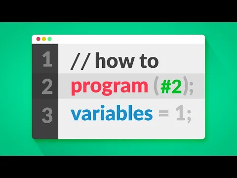 How to Program in C# - Variables (E02) - YouTube thumbnail