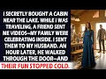 Download Lagu My Family Threw a Party in My Cabin, Until My Husband Walked Through the Door
