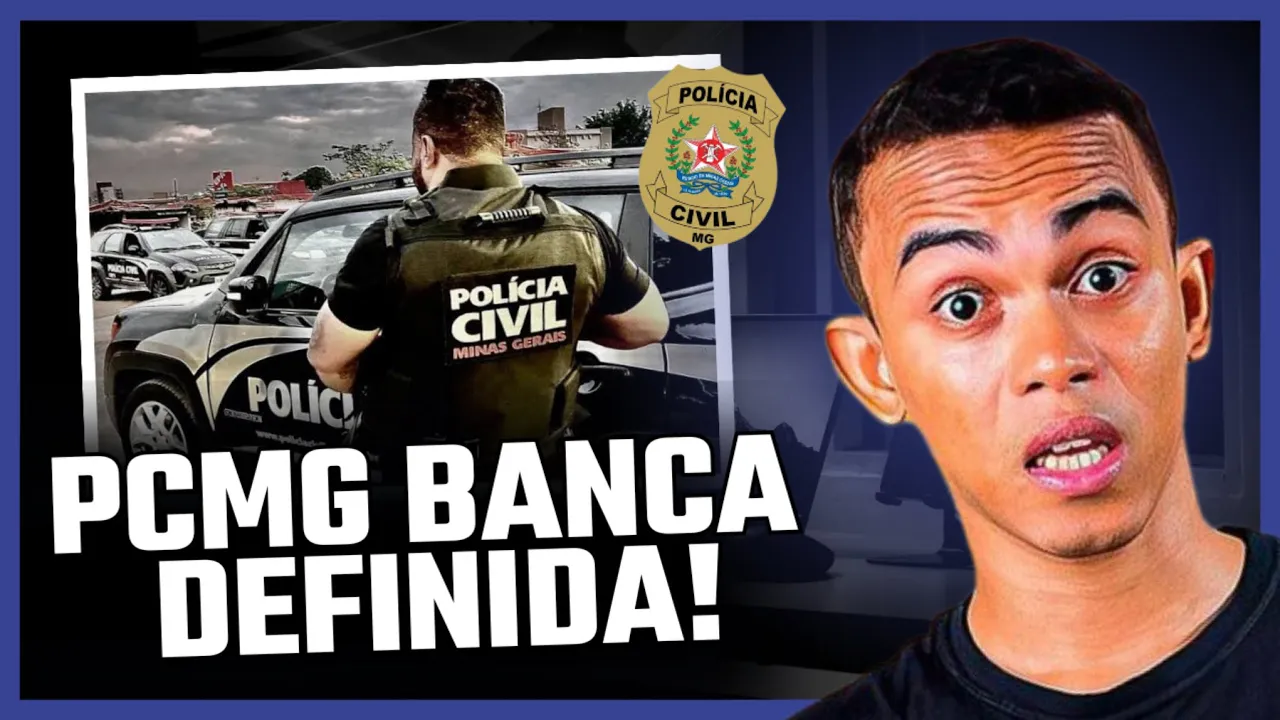 CONCURSO PCMG: CONFIRMADA A BANCA EDITAL NAS PRÓXIMAS SEMANAS!