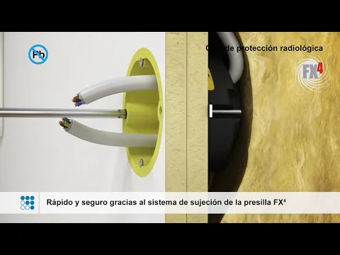 Cajas KAISER de 1 elemento con protección radiológica