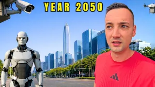 我第一次来到全球最先进的城市深圳