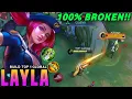 Download Lagu LAYLA ONE SHOT BUILD IS BACK!🔥 CRAZY 1 HIT FULL DAMAGE!! | LAYLA BEST BUILD AND EMBLEM 2025 - MLBB