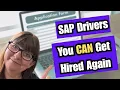 CDL Drivers You CAN Get Hired Again After SAP
