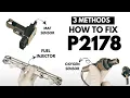 How to Fix P2178 Engine Error Code with 3 Methods