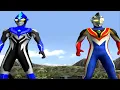ULTRAMAN BLU AQUA 🤝 ULTRAMAN AGUL TAG TEAM - ULTRAMAN FIGHTING EVOLUTION 3