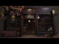 Witchcraft Shop ASMR Ambiance| Street Sounds, Howling Wind & Ominous Drone