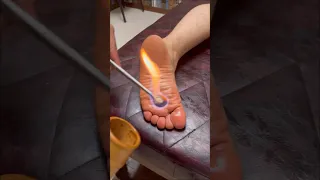 آموزش بادکش کف پا مفید برای سردرد و درد سیاتیک ۱۰ دقیقه بماند مدرس زانیار صالحی Massage Asmr 