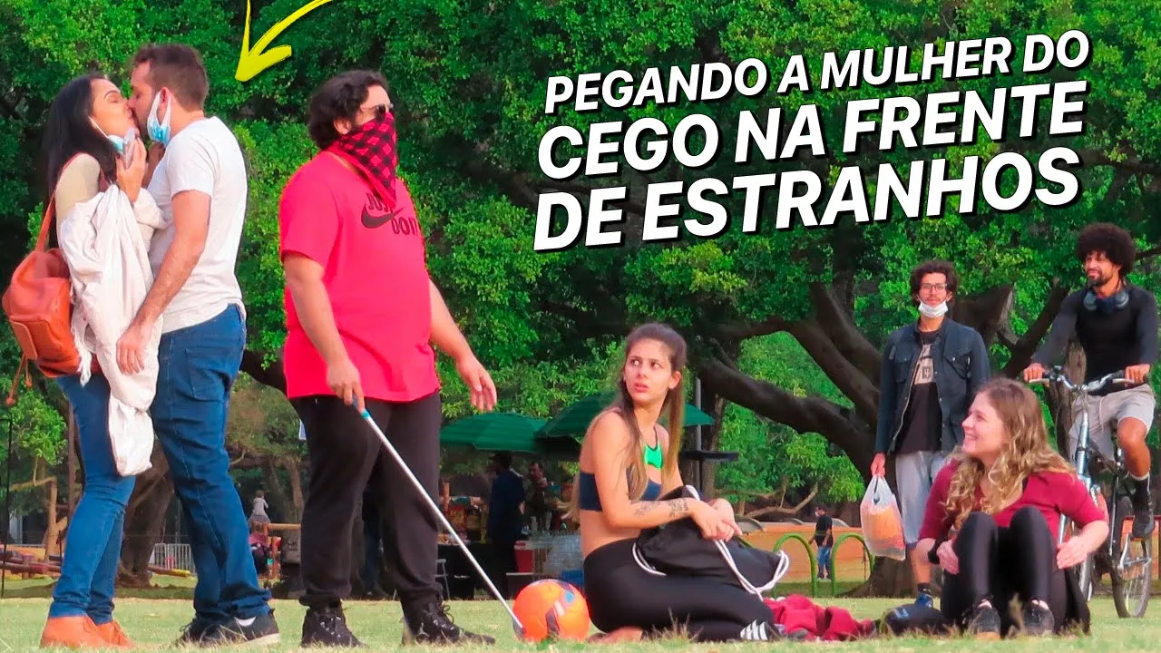 TALARICANDO O CEGO NA FRENTE DE ESTRANHOS: MANDE A SUA #218