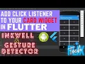 How to Add Click Event Listener on Card Widget in flutter Application Inkwell and GestureDetector