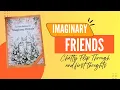 Karolina Kubikowska Imaginary Friends Coloring Book Chatty Flip Through and First Thoughts