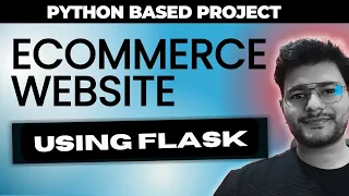 Ecommerce Website using Python Flask Python for beginners