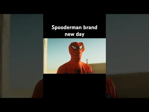 Spooderman is back #spiderman #spidermanbrandnewday #spooderman