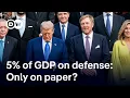 Download Lagu Are NATO members really serious about spending 5 percent of GDP on defense? | DW News