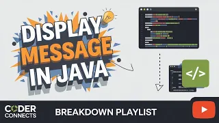 Display Messages in Java - Easy Tutorial Start Breakdown Playlist
